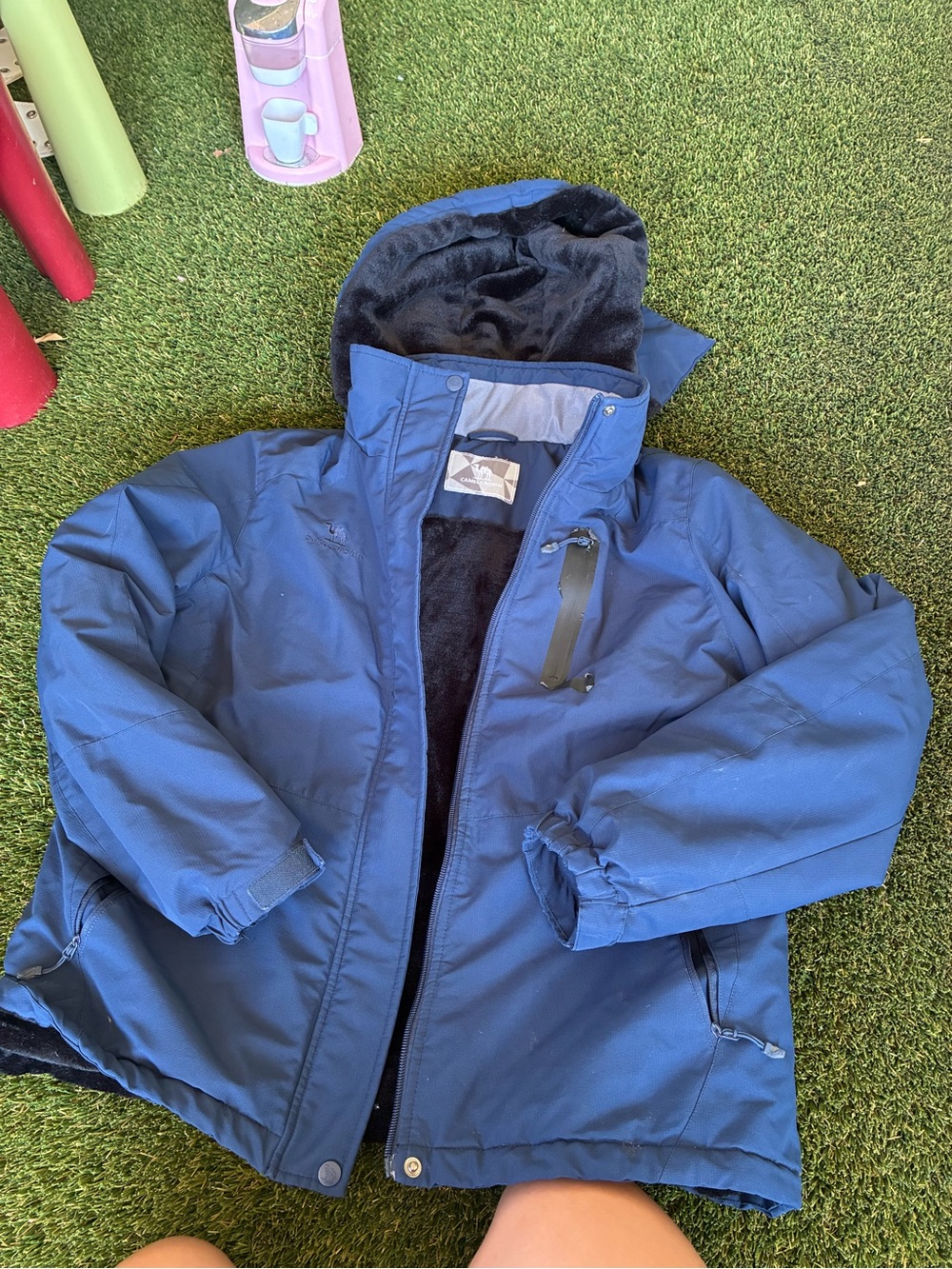 Camel crown Blue Winter Jacket